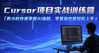 Cursor项目实战训练营，两小时快速掌握AI编程，零基础也能轻松上手-890资源网